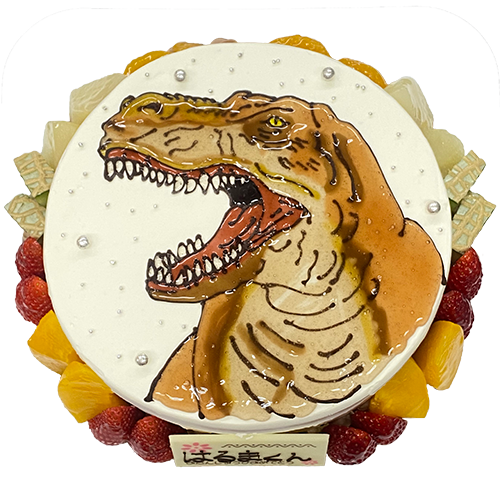 パティスリー　イラストケーキ