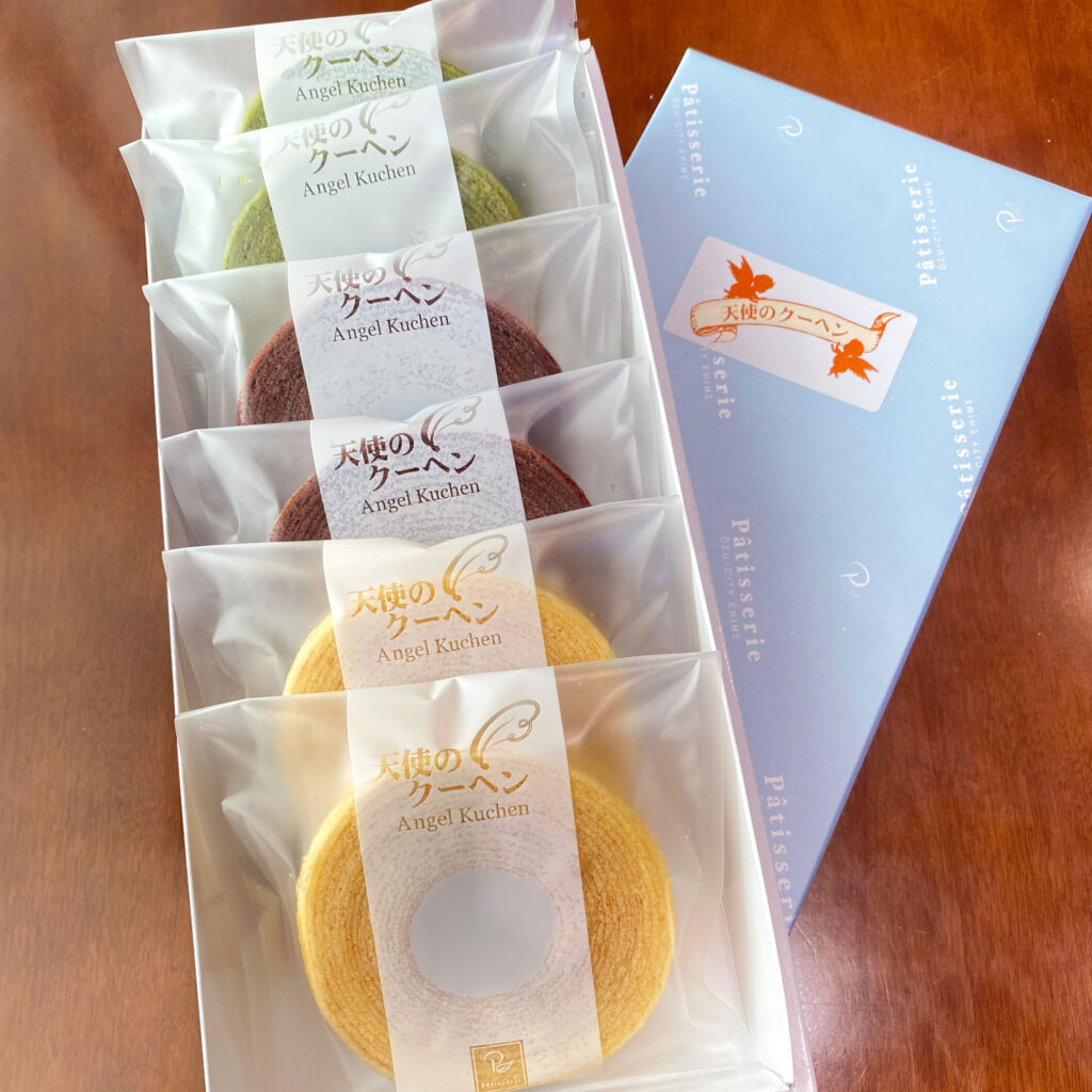 冨永松栄堂パティスリー　天使のクーヘン　ギフト用3種6個入り
