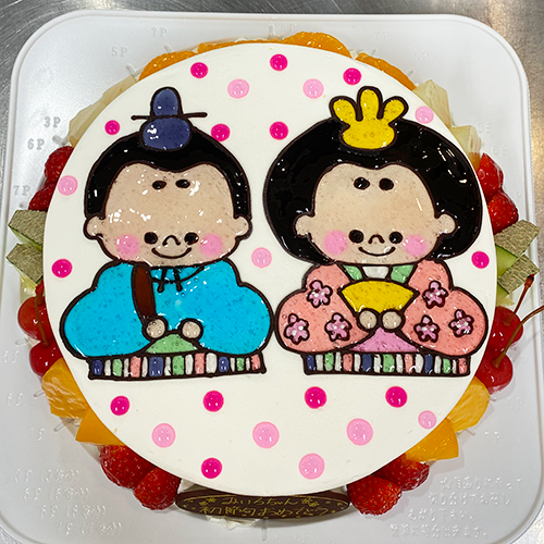 冨永松栄堂パティスリー　ひな祭り