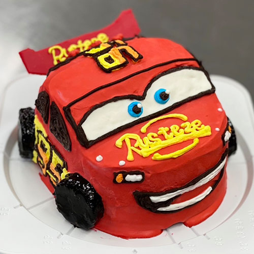 冨永松栄堂パティスリー　立体デコ　カーズ